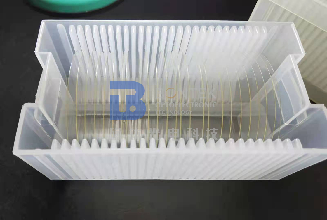 고 순수 Fd 실리카 HPFS 유리 기판 2 ~ 12 인치 원형 평면